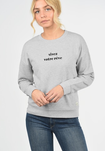 Blend She Sweatshirt 'Aurelie' in Grey: front