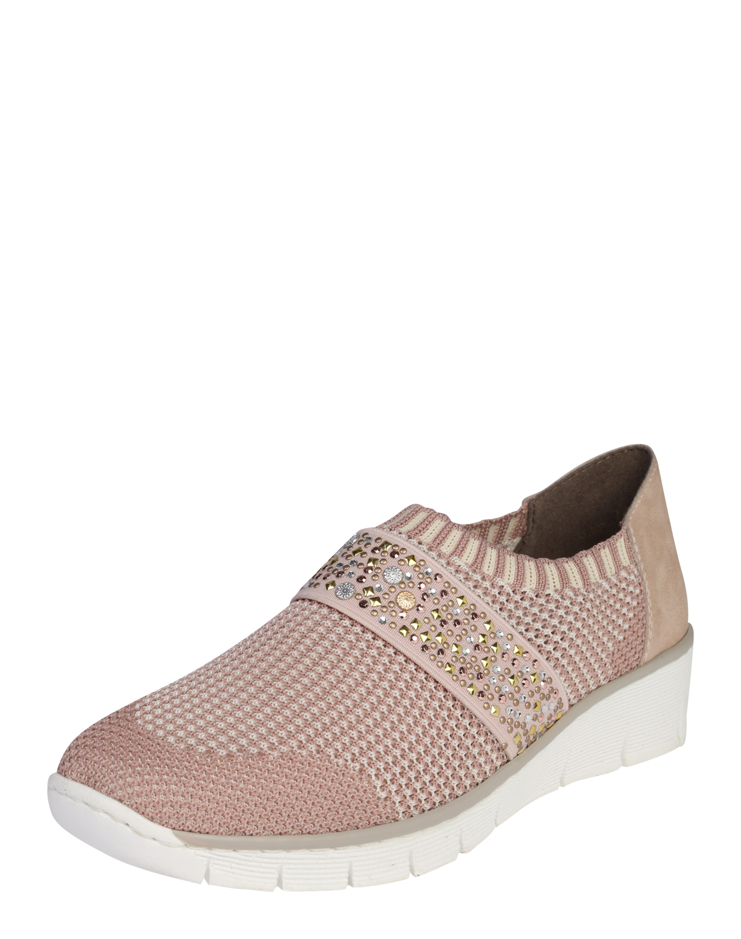 RIEKER - Slipper 'Etno' in beige