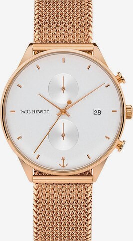 Paul Hewitt Analog Watch in Gold: front