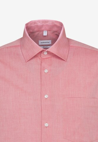 SEIDENSTICKER Regular Fit Hemd 'Modern' in Rot