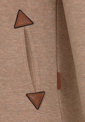 naketano Sweatshirt 'Darth' in Brown