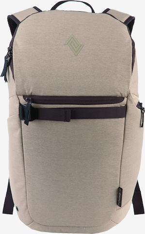 NitroBags Backpack in Beige: front