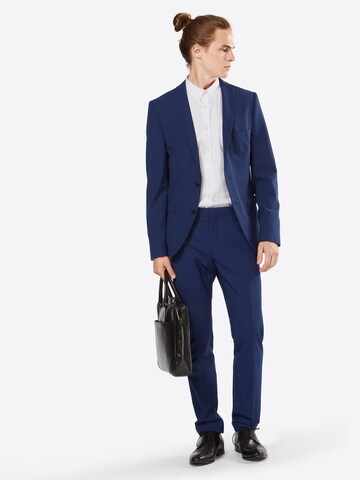 SELECTED HOMME Slim fit Business-colbert 'Dnewone' in Blauw