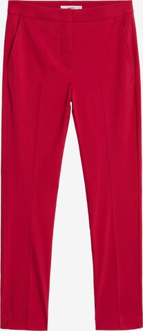 MANGO Slimfit Broek 'Cola' in Rood: voorkant