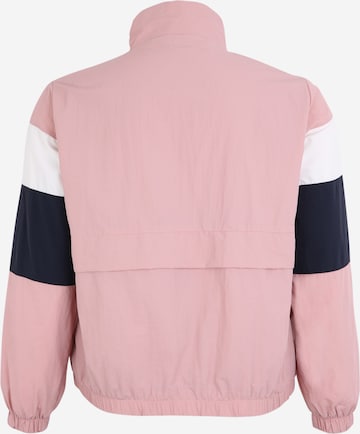 Urban Classics Between-Season Jacket in Pink