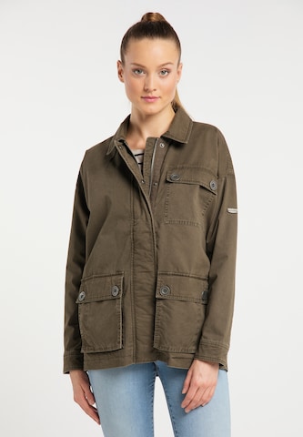 DREIMASTER Between-Season Jacket in Brown: front