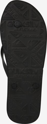 QUIKSILVER T-Bar Sandals 'Molokai' in Black: bottom
