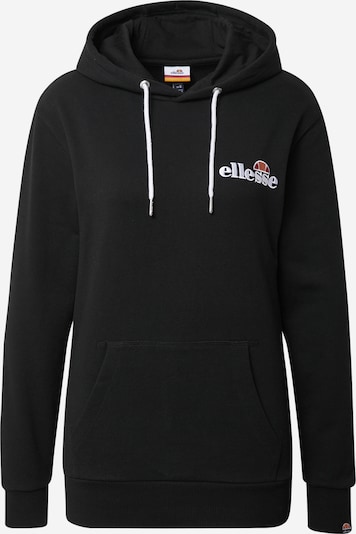 ELLESSE Sweatshirt 'Noreo' in orange / rot / schwarz / weiß, Produktansicht