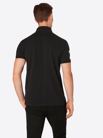 Polo Ralph LaurenMajica 'SSKCBPPCMSL-SHORT SLEEVE-KNIT' - crna boja: stražnji dio