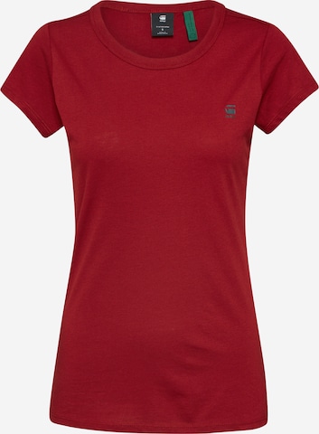 T-shirt 'Eyben' G-Star RAW en rouge : devant