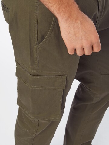 Effilé Pantalon cargo 'Cam Stage' Only & Sons en vert