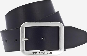 TOM TAILOR Belt in Black: front