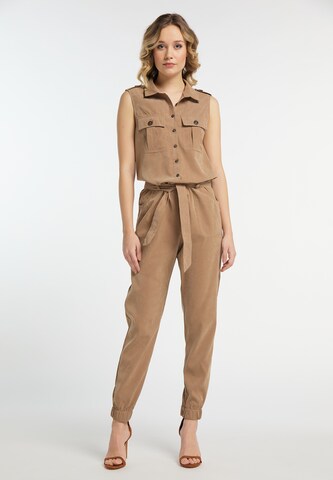 DREIMASTER Jumpsuit in Beige: front