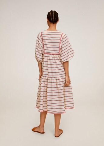 MANGO Kleid 'Maya' in Weiß