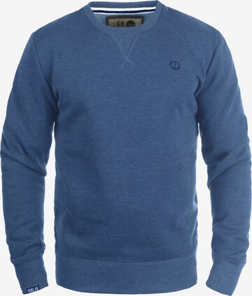 !Solid Sweatshirt 'Benn O-Neck' in Blue: front