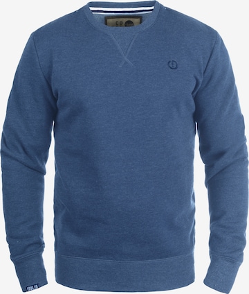 !Solid Sweatshirt 'Benn O-Neck' in Blue: front