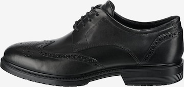 ECCO Lace-Up Shoes 'Lisbon' in Black