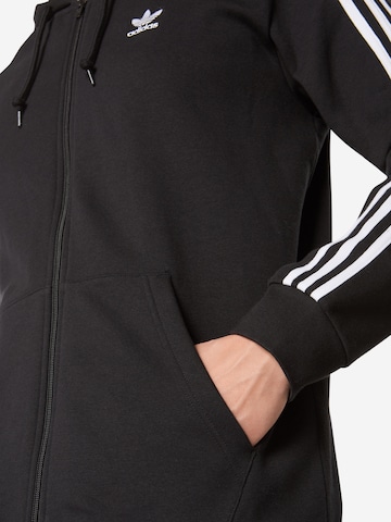 ADIDAS ORIGINALS Regular Fit Sweatjacke in Schwarz