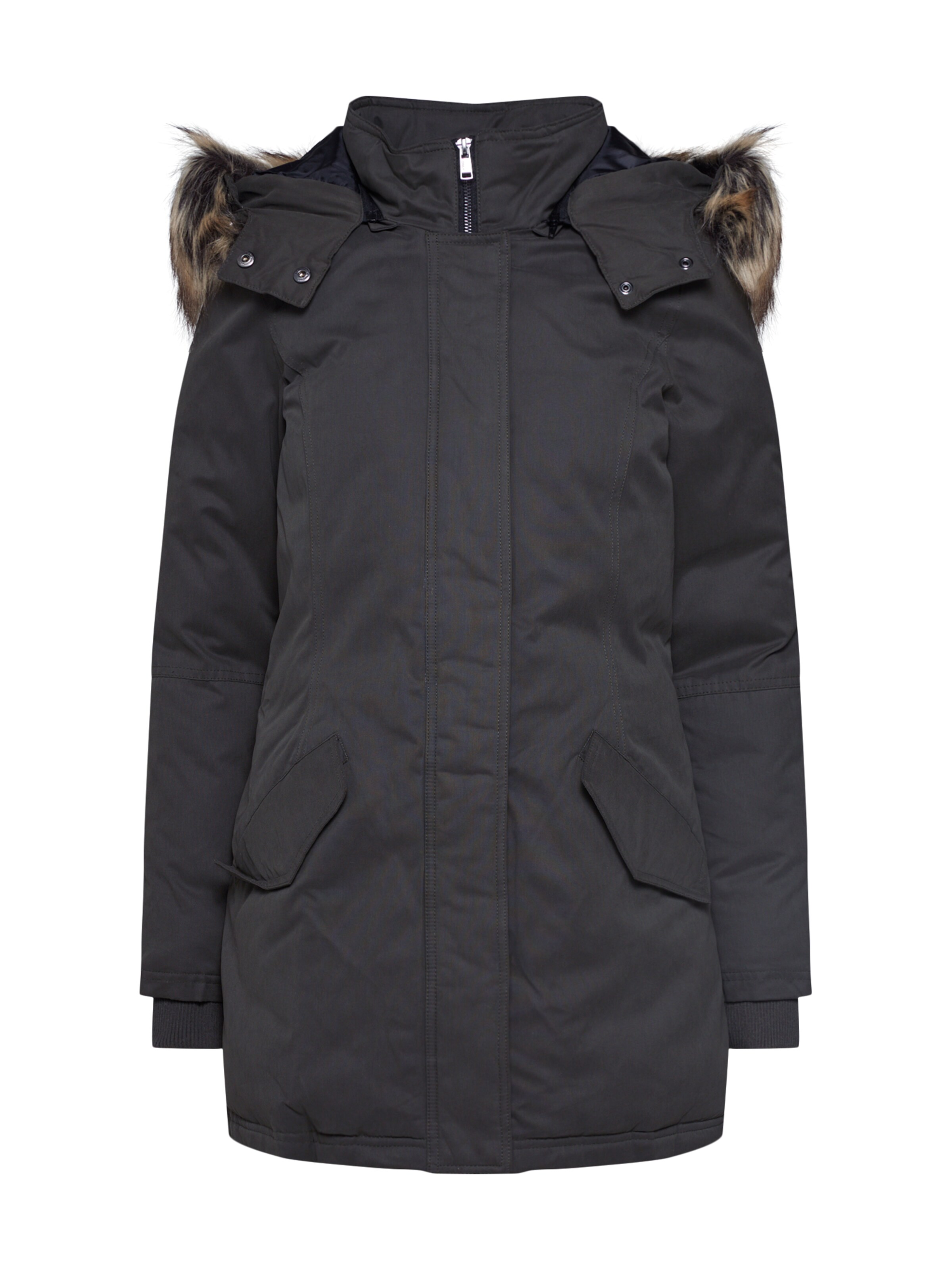 ONLY - Winterparka 'SARAH' in de kleur Groen