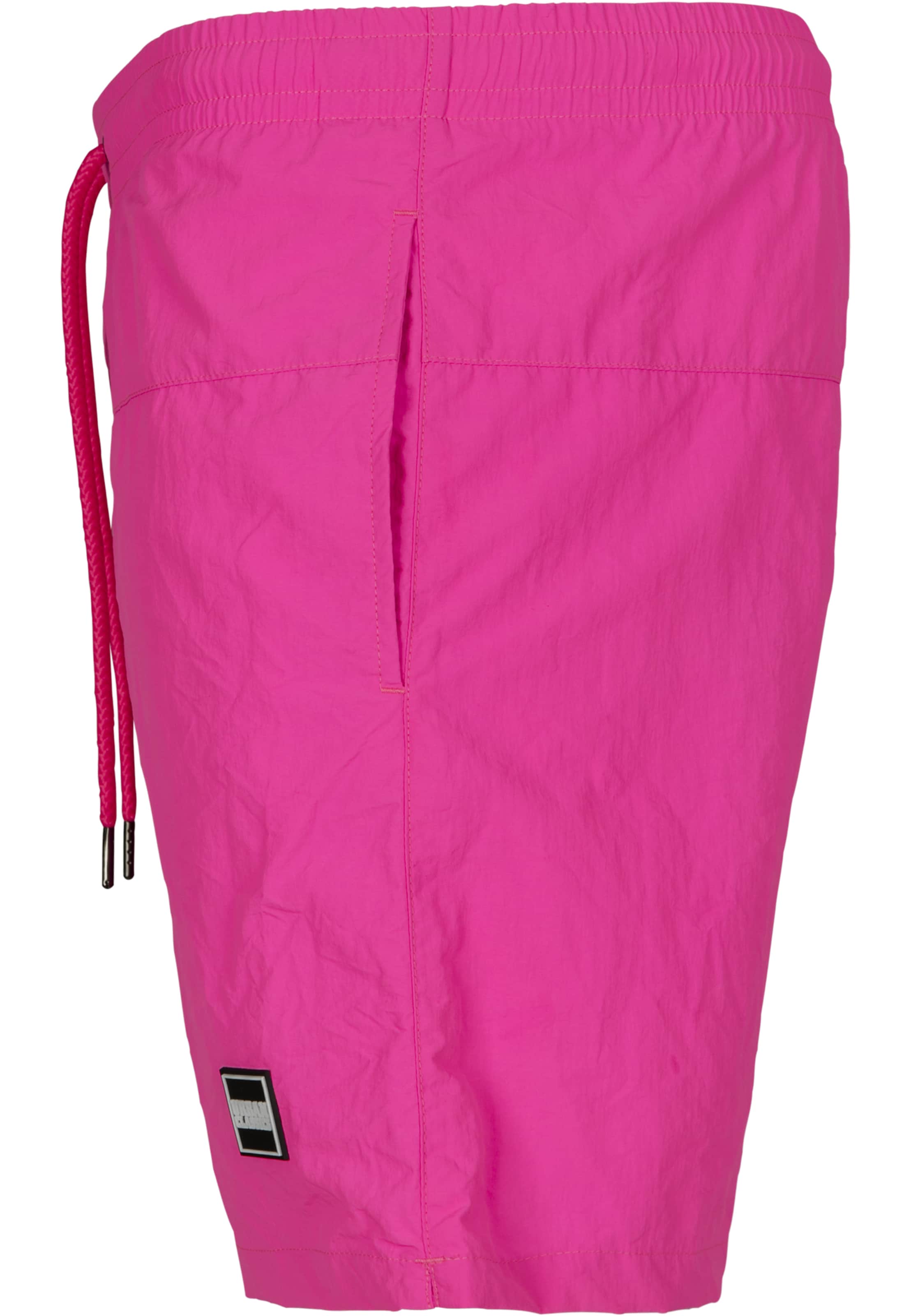 Urban Classics Plavecké šortky – pink