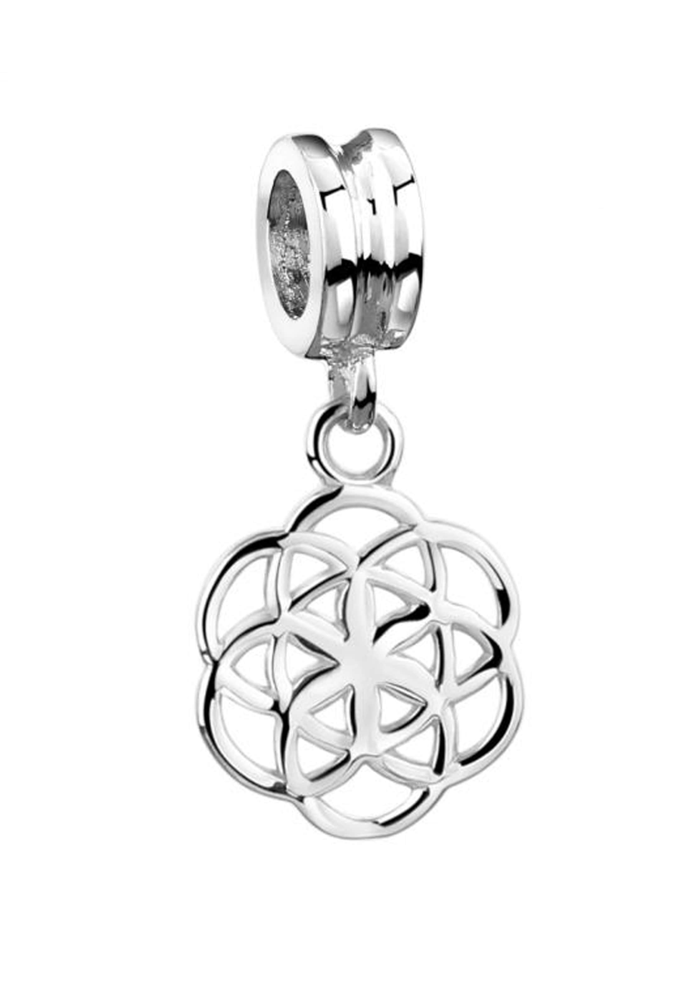 Nenalina Pendant 'Blume' in Silver: front