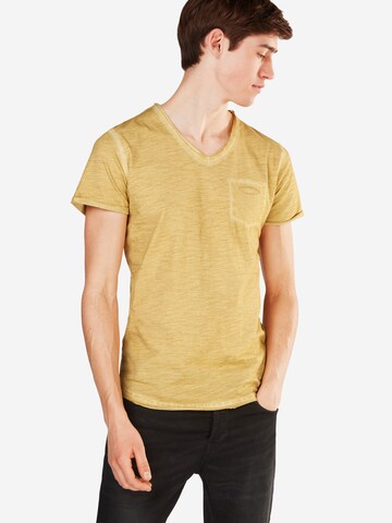 Key Largo - Camisa 'Soda' em amarelo: frente