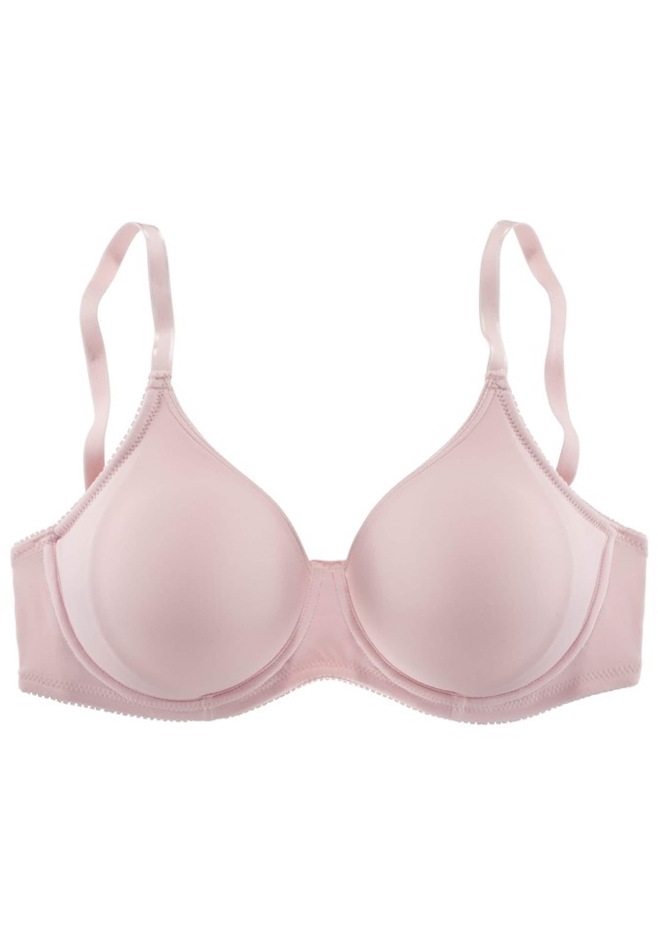 LASCANA T-shirt BH i pink: forside