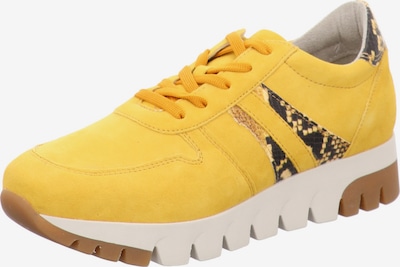 TAMARIS Sneakers in braun / gelb / weiß, Produktansicht