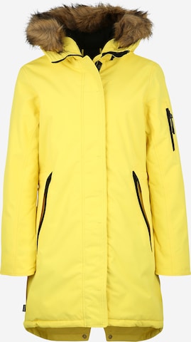 CHIEMSEE Zimní kabát – žlutá: přední strana