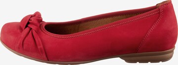 GABOR Ballet Flats in Red