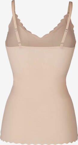 Skiny Regular Unterhemd 'Micro Lovers' in Beige