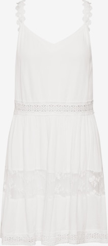 Robe d’été 'Karmen Anne' ONLY en blanc : devant