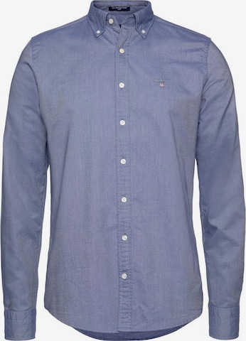 GANT Regular fit Business Shirt in Blue: front