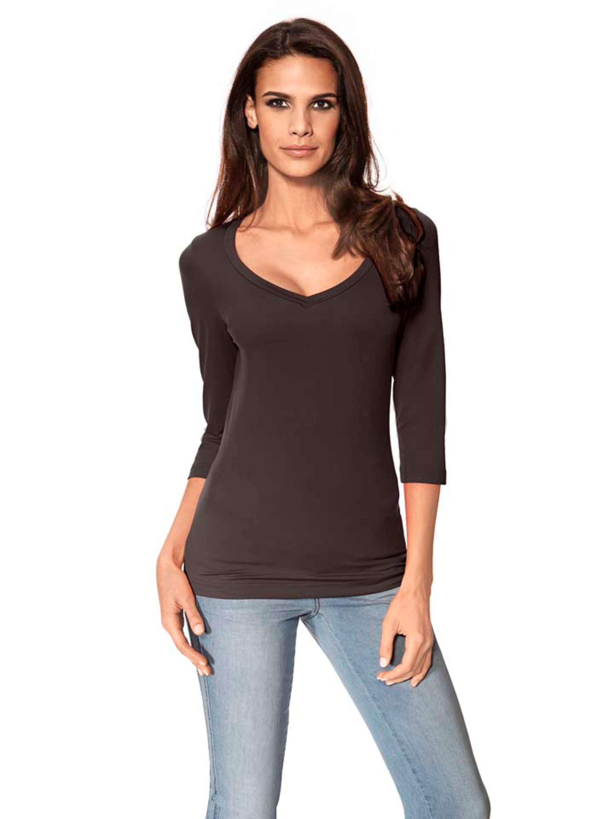 brūns heine T-Krekls: no priekšpuses