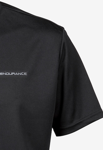 ENDURANCE - Camiseta funcional 'Vernon' en negro
