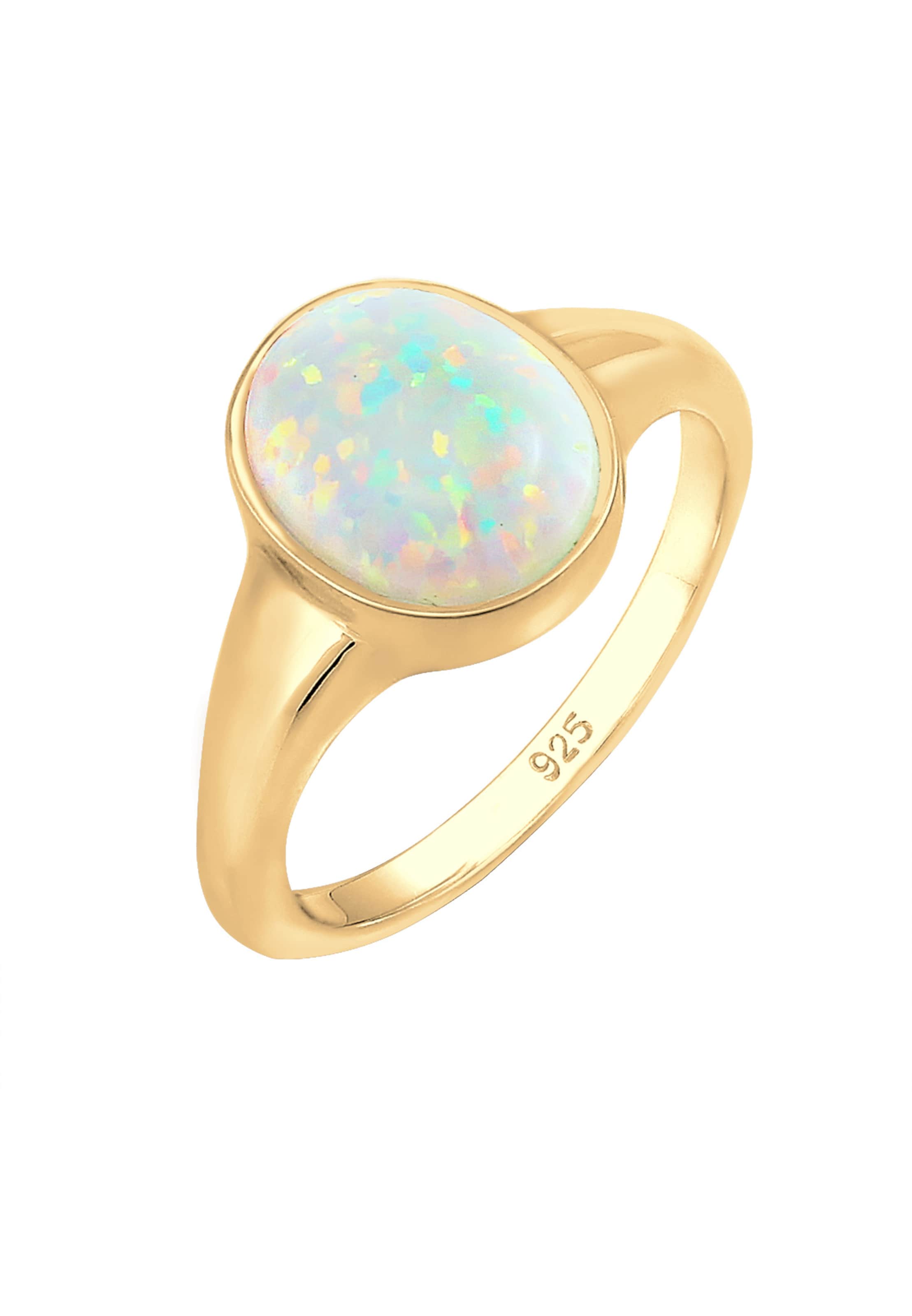 ELLI Ring in Gold: front