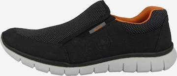 Rieker Спортни обувки Slip On в черно