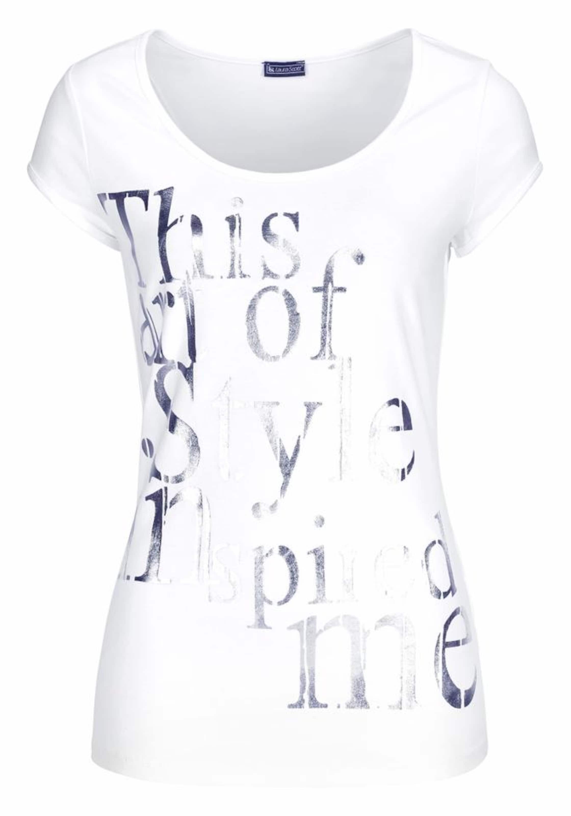 LAURA SCOTT Shirt in White: front
