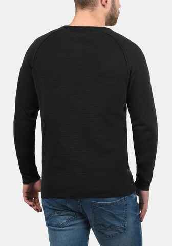 BLEND Strickpullover 'Otto' in Schwarz