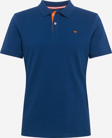 Coupe regular T-Shirt TOM TAILOR en bleu : devant