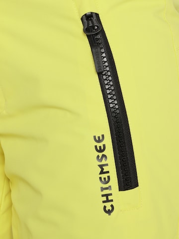 Regular Pantalon de sport CHIEMSEE en jaune