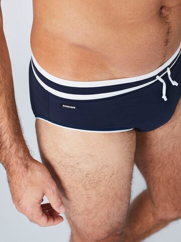 Regular Shorts de bain CHIEMSEE en bleu