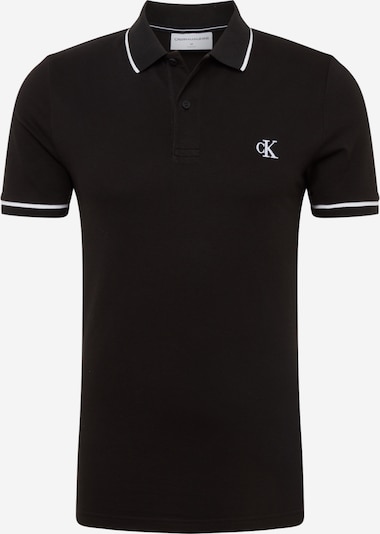 Calvin Klein Jeans Poloshirt in schwarz, Produktansicht