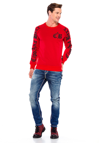 CIPO & BAXX Sweatshirt in Red