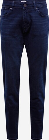 Coupe slim Jean SELECTED HOMME en bleu : devant