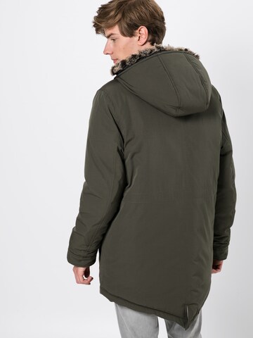 Urban Classics Winterparka in Groen