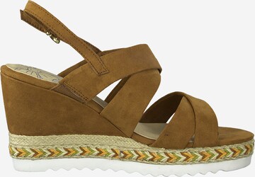 MARCO TOZZI Strap Sandals in Brown