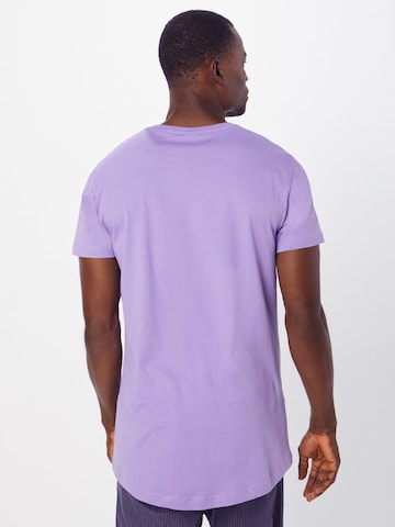 Urban Classics Shirt in Purple