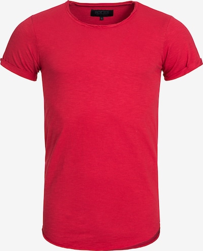 INDICODE JEANS T-Shirt 'Willbur' en rouge chiné, Vue avec produit