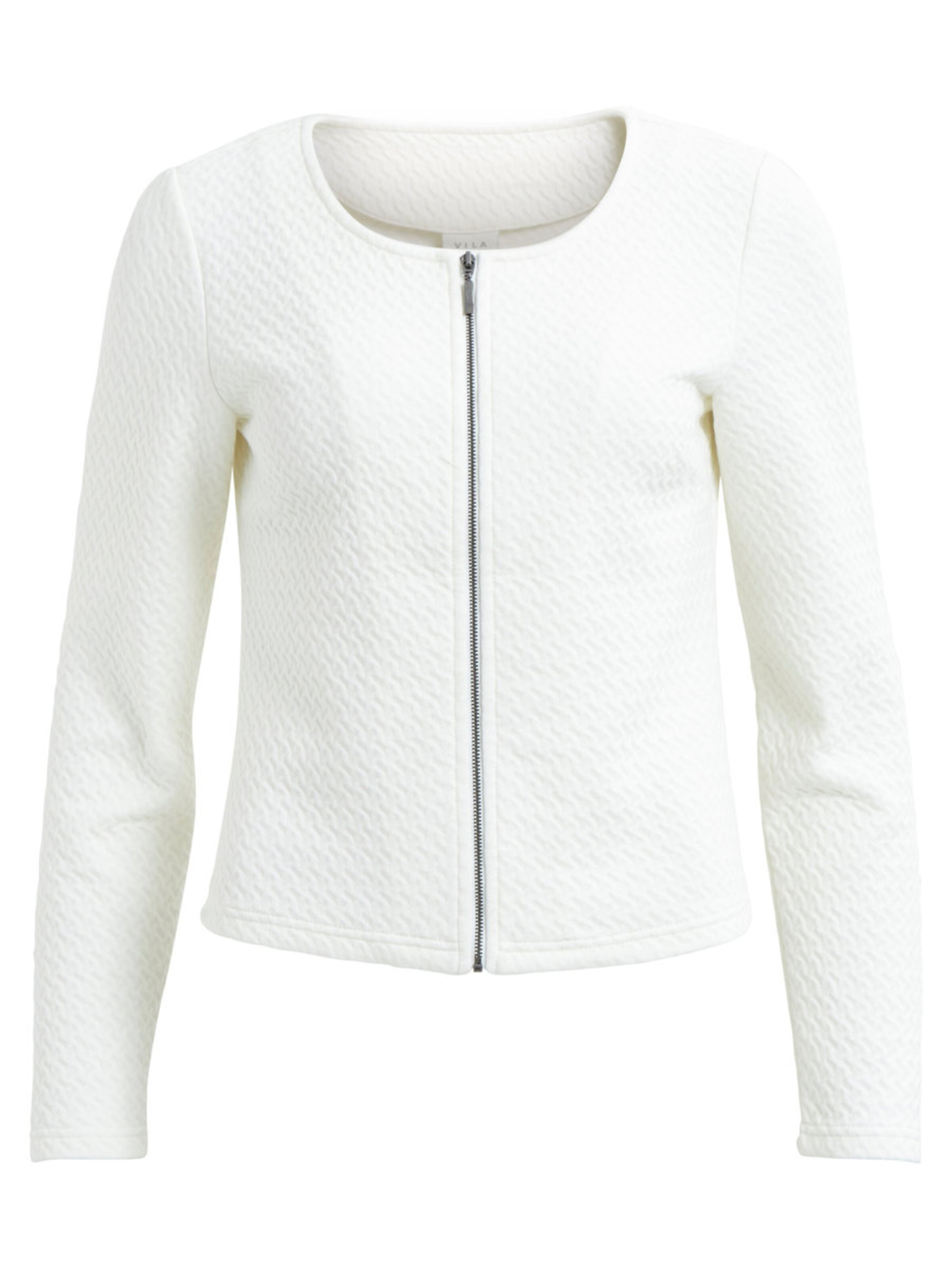 VILA - Kurze Jacke 'Vinaja' in weiß